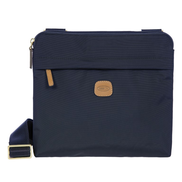 Umhängetasche X-BAG & X-Travel Ocean Blue, Farbe: blau/petrol, Marke: Brics, EAN: 8016623909882, Abmessungen in cm: 27.5x24x2, Bild 1 von 7