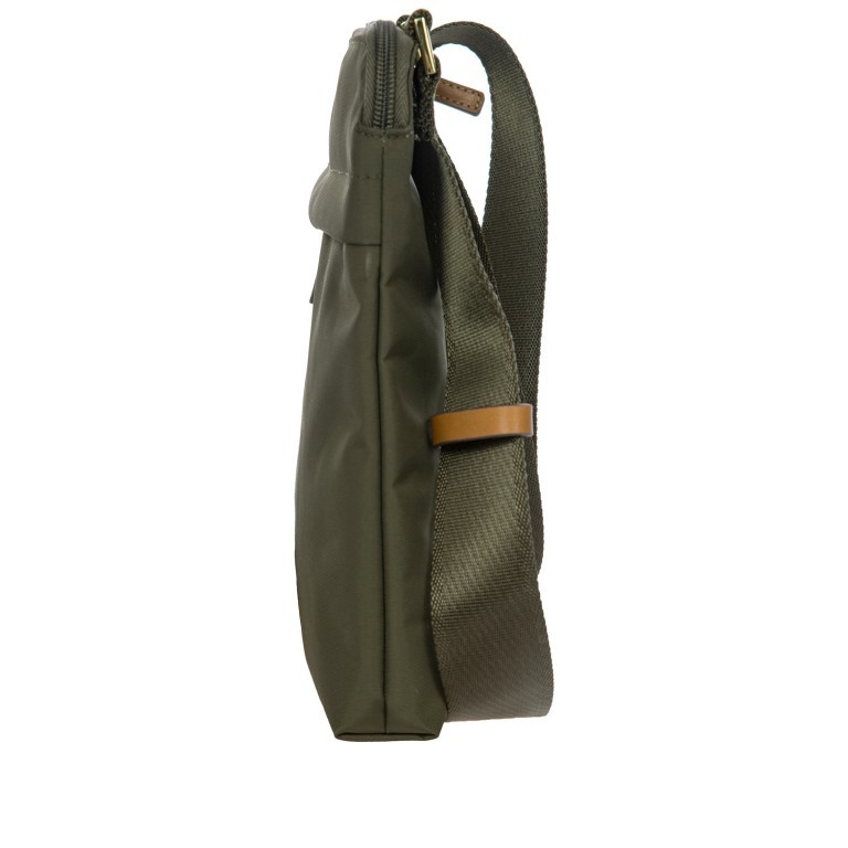 Umhängetasche X-BAG & X-Travel Olive, Farbe: grün/oliv, Marke: Brics, EAN: 8016623909899, Abmessungen in cm: 27.5x24x2, Bild 3 von 7