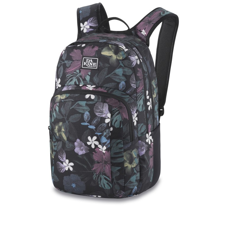 Schulrucksack Campus M Volumen 25 Liter Tropic Dusk, Farbe: schwarz, Marke: Dakine, EAN: 0194626503233, Abmessungen in cm: 30x47x18, Bild 1 von 5