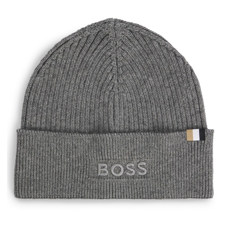 Mütze Magico Medium Grey, Farbe: grau, Marke: BOSS, EAN: 4063538779875, Bild 1 von 4