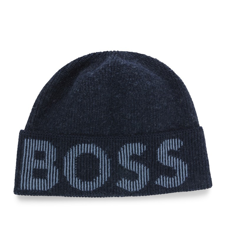 Mütze Lamico Dark Blue, Farbe: blau/petrol, Marke: Boss, EAN: 4063537937641, Bild 1 von 4