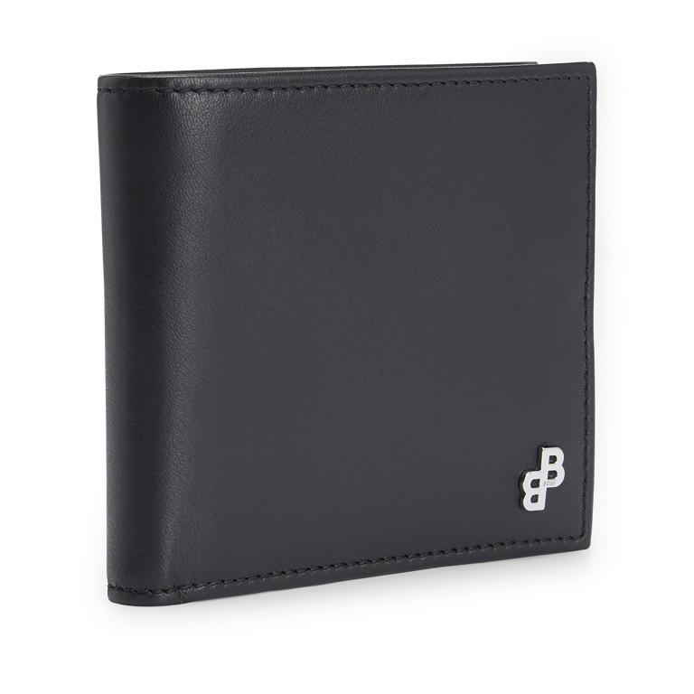 Geldbörse Bradley 4CC-Coin Black, Farbe: schwarz, Marke: BOSS, EAN: 4063538646801, Abmessungen in cm: 11x9.5x2.5, Bild 2 von 3