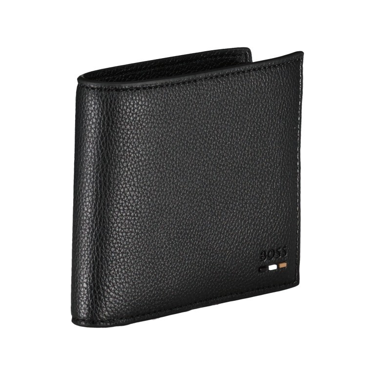 Geldbörse Ray 8CC ohne Hartgeldfach Black, Farbe: schwarz, Marke: BOSS, EAN: 4063536391758, Abmessungen in cm: 11x9.5x2.5, Bild 2 von 4