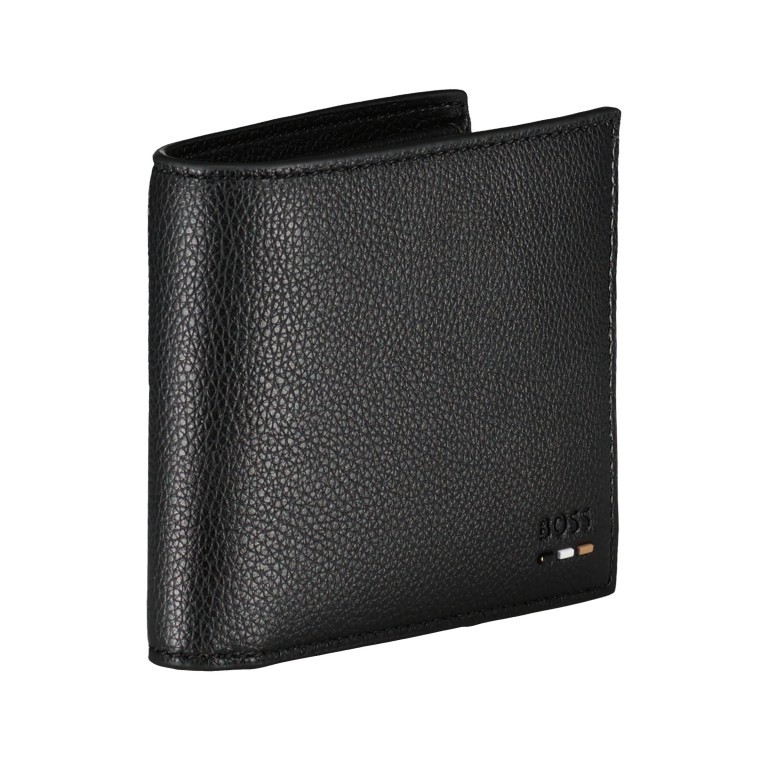 Geldbörse Ray 4CC-Coin Black, Farbe: schwarz, Marke: BOSS, EAN: 4063544886314, Abmessungen in cm: 11x9.5x2.5, Bild 2 von 4