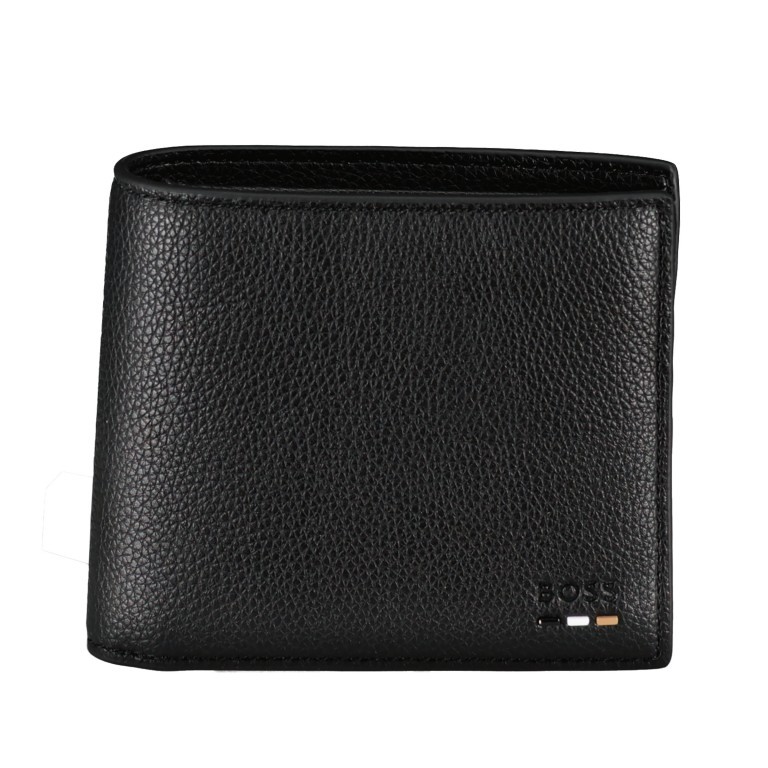 Geldbörse Ray 4CC-Coin Black, Farbe: schwarz, Marke: BOSS, EAN: 4063544886314, Abmessungen in cm: 11x9.5x2.5, Bild 1 von 4
