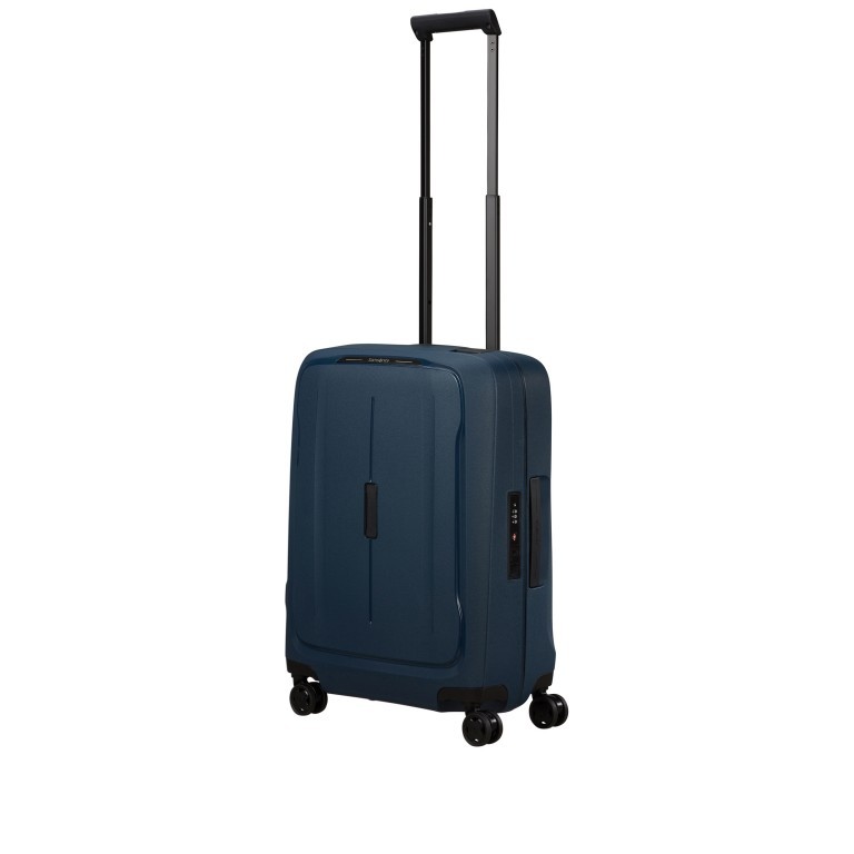 Handgepäck-Trolley Essens Spinner 55 IATA-Maß Midnight Blue, Farbe: blau/petrol, Marke: Samsonite, EAN: 5400520211521, Abmessungen in cm: 40x55x20, Bild 3 von 17