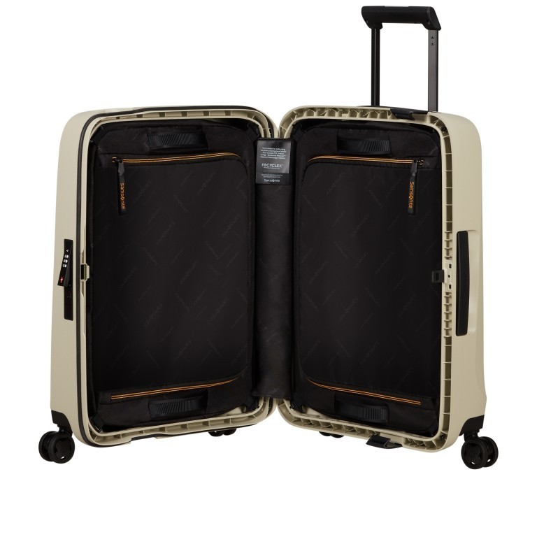 Handgepäck-Trolley Essens Spinner 55 IATA-Maß Warm Neutral, Farbe: grau, Marke: Samsonite, EAN: 5400520211552, Abmessungen in cm: 40x55x20, Bild 7 von 17