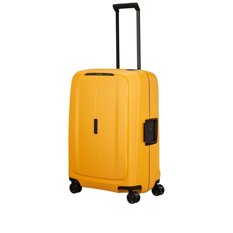 Koffer Essens Spinner 69 Radant Yellow, Farbe: gelb, Marke: Samsonite, EAN: 5400520211187, Abmessungen in cm: 49x69x30, Bild 3 von 22