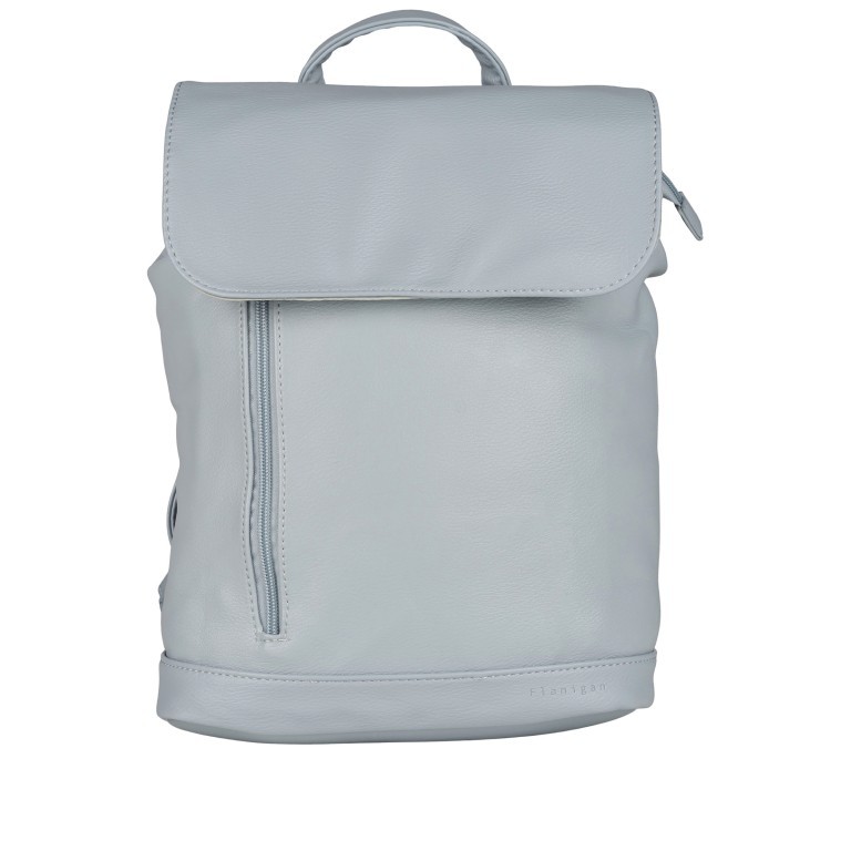 Rucksack Daley F41-1312 Soft Blue, Farbe: blau/petrol, Marke: Flanigan, EAN: 4066727002310, Abmessungen in cm: 26x34x12, Bild 1 von 7