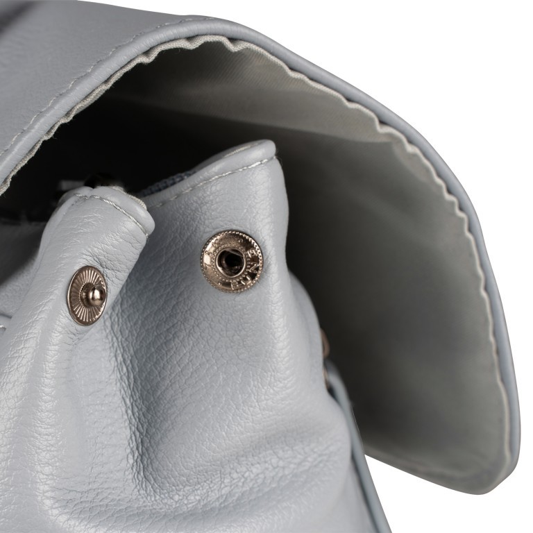 Rucksack Daley F41-1312 Soft Blue, Farbe: blau/petrol, Marke: Flanigan, EAN: 4066727002310, Abmessungen in cm: 26x34x12, Bild 7 von 7