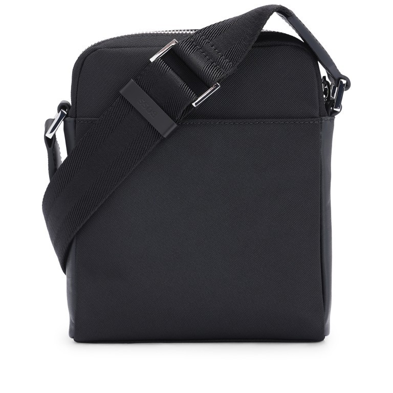 Umhängetasche Highway Reporter Bag Black, Farbe: schwarz, Marke: BOSS, EAN: 4063538647037, Abmessungen in cm: 17x21x5, Bild 3 von 4
