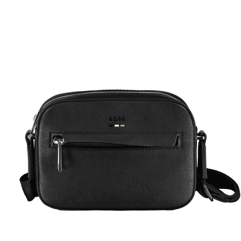 Umhängetasche Ray Crossbody Black, Farbe: schwarz, Marke: BOSS, EAN: 4063544898355, Abmessungen in cm: 20x14x6, Bild 1 von 6