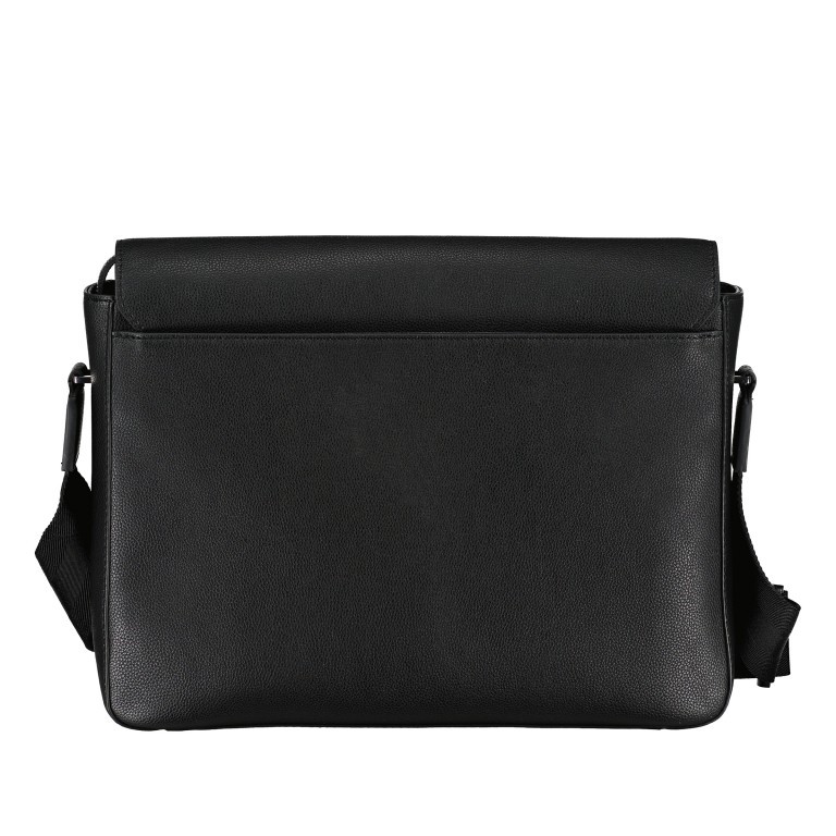 Kuriertasche Ray Messenger Bag Black, Farbe: schwarz, Marke: BOSS, EAN: 4063544892957, Abmessungen in cm: 36x27.5x8.5, Bild 3 von 6
