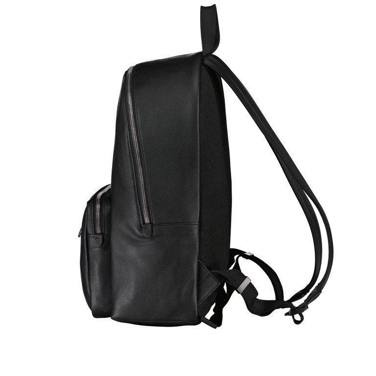 Rucksack Ray Backpack Black, Farbe: schwarz, Marke: BOSS, EAN: 4063544800235, Abmessungen in cm: 28x42x17, Bild 3 von 6