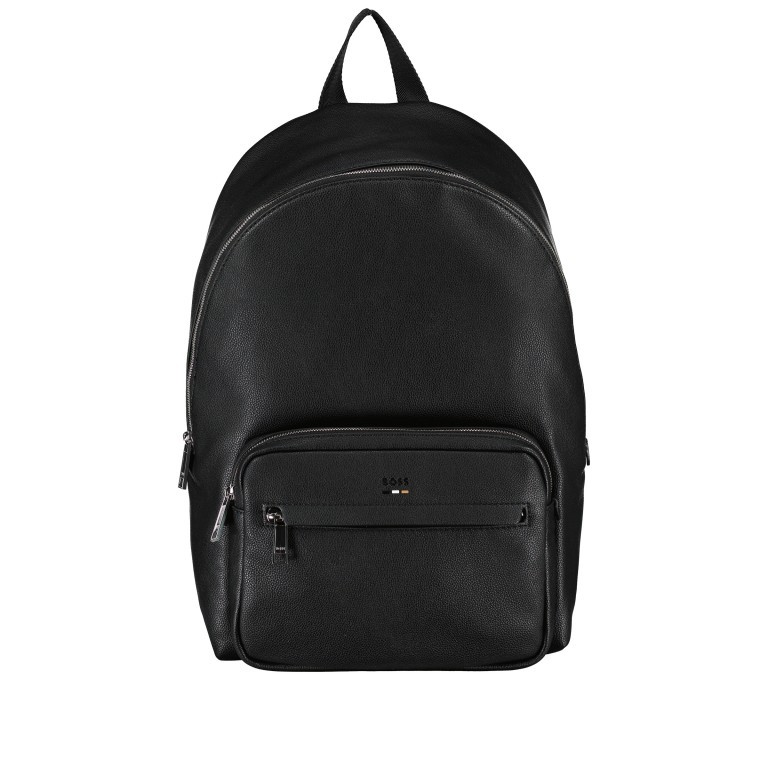 Rucksack Ray Backpack Black, Farbe: schwarz, Marke: BOSS, EAN: 4063544800235, Abmessungen in cm: 28x42x17, Bild 1 von 6