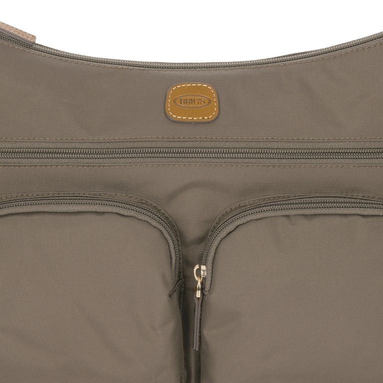 Umhängetasche X-BAG & X-Travel Elefant, Farbe: grau, Marke: Brics, EAN: 8016623911816, Abmessungen in cm: 34x24x8, Bild 7 von 7