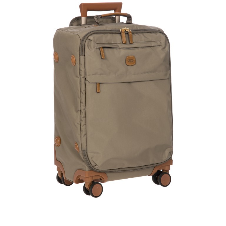 Koffer X-BAG & X-Travel 55 cm Elefant, Farbe: grau, Marke: Brics, EAN: 8016623912080, Abmessungen in cm: 36x55x23, Bild 4 von 10