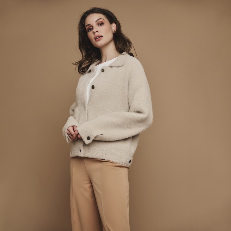 Jacke Bubbly Größe L Stone, Farbe: beige, Marke: Rino & Pelle, EAN: 8720529228090, Bild 1 von 3