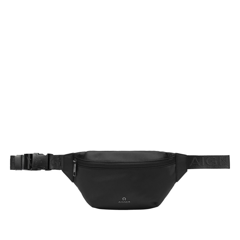 Gürteltasche Nico Dadino Black, Farbe: schwarz, Marke: AIGNER, EAN: 4055539519123, Abmessungen in cm: 23.5x15.5x7.5, Bild 1 von 5