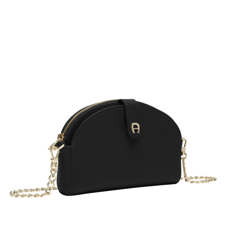 Umhängetasche Fashion Black Gold, Farbe: schwarz, Marke: AIGNER, EAN: 4055539518850, Abmessungen in cm: 21x15x4, Bild 2 von 5