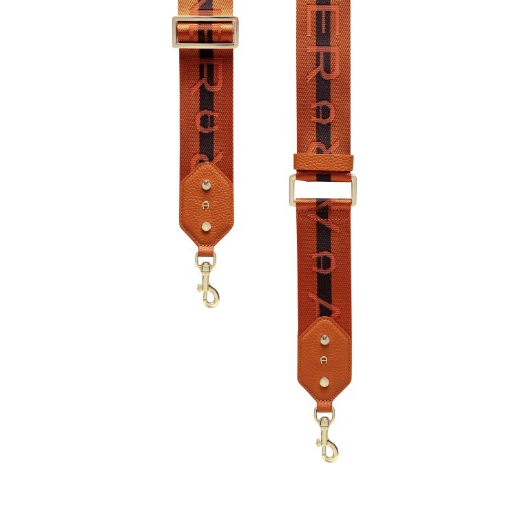 Schulterriemen Logo Element Orange, Farbe: orange, Marke: AIGNER, EAN: 4055539519352, Bild 1 von 2