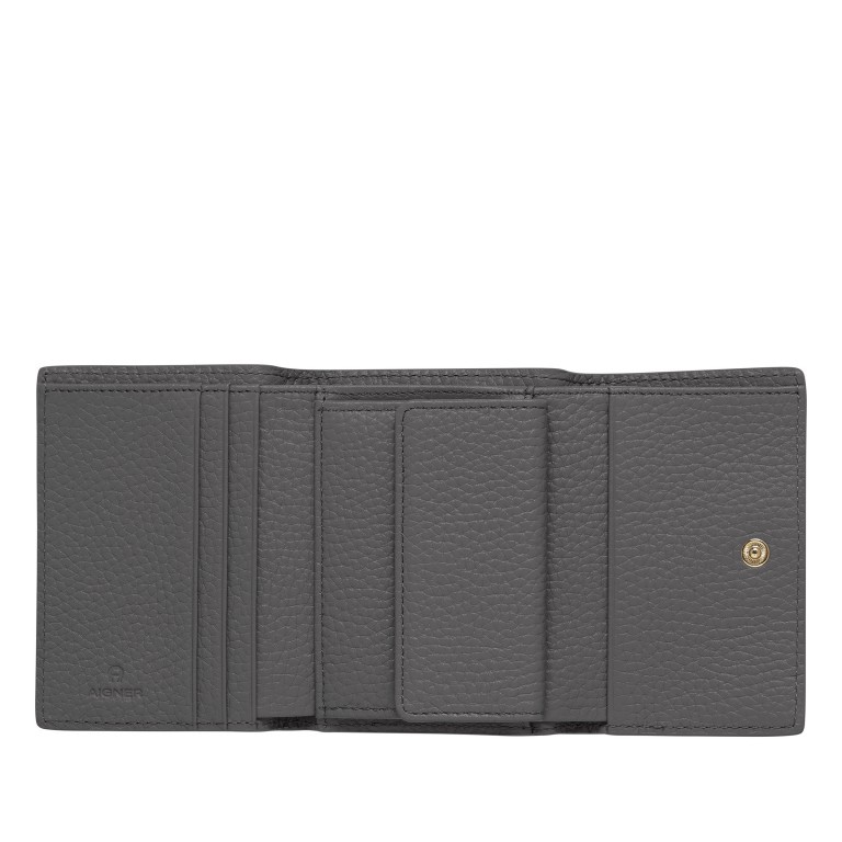 Geldbörse Ivy 151-091 Diamond Grey, Farbe: grau, Marke: AIGNER, EAN: 4055539516498, Abmessungen in cm: 10x8.5x3, Bild 2 von 2