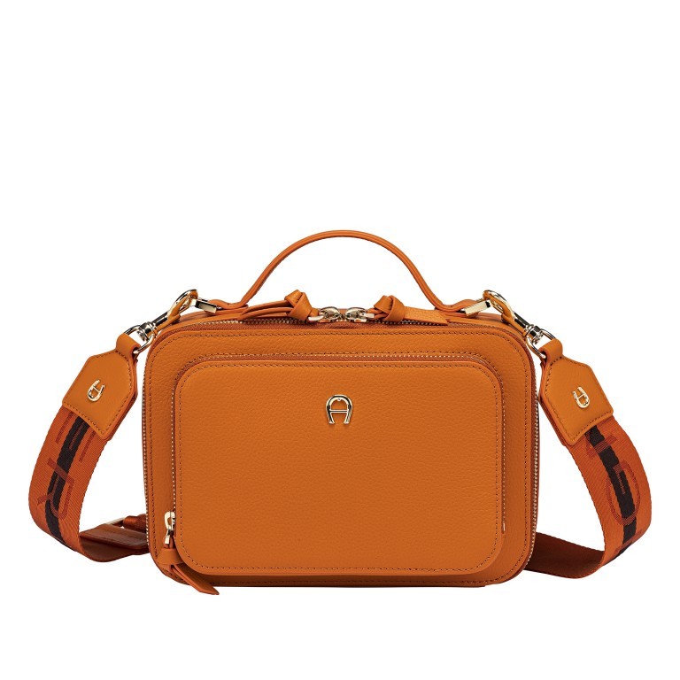 Umhängetasche Zita Umhängetasche S Element Orange, Farbe: orange, Marke: AIGNER, EAN: 4055539511622, Abmessungen in cm: 23x15x10, Bild 1 von 6