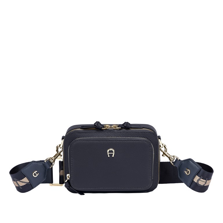 Umhängetasche Zita S Cosmic Blue, Farbe: blau/petrol, Marke: AIGNER, EAN: 4055539511912, Abmessungen in cm: 19x14x8, Bild 1 von 5