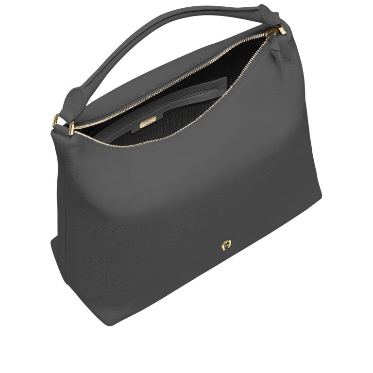 Beuteltasche Zita M Diamond Grey, Farbe: grau, Marke: AIGNER, EAN: 4055539515132, Abmessungen in cm: 37x29x16, Bild 6 von 6