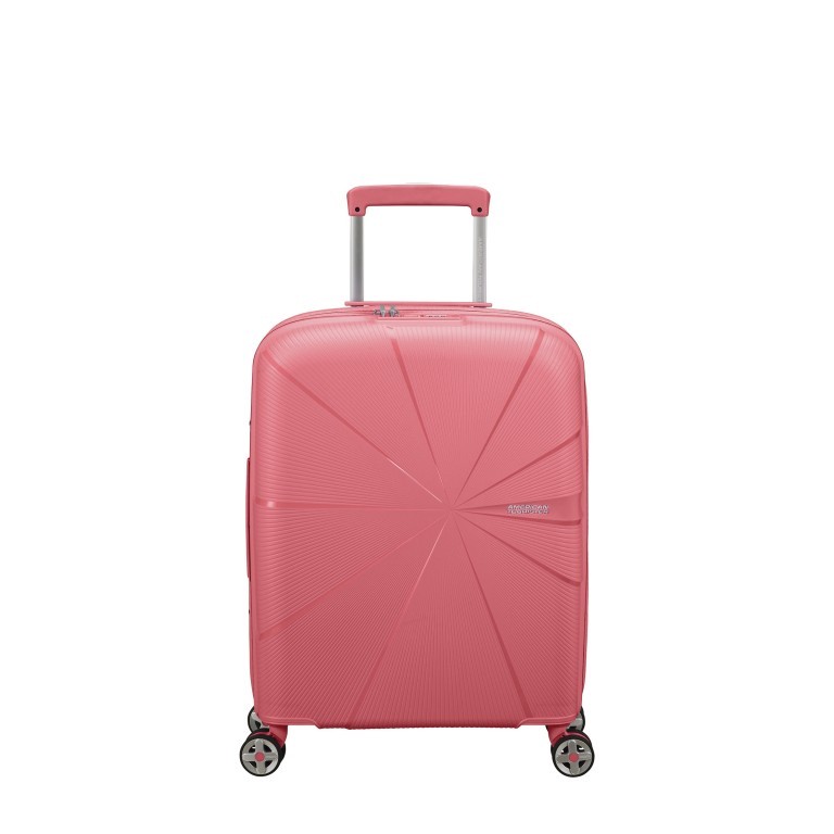 Koffer Starvibe Spinner 55 erweiterbar Sun Kissed Coral, Farbe: orange, Marke: American Tourister, EAN: 5400520202550, Abmessungen in cm: 40x55x20, Bild 1 von 13