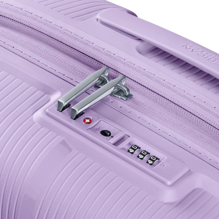 Koffer Starvibe Spinner 55 erweiterbar Digital Lavender, Farbe: flieder/lila, Marke: American Tourister, EAN: 5400520202536, Abmessungen in cm: 40x55x20, Bild 10 von 13