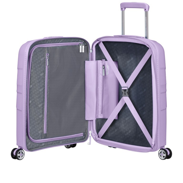 Koffer Starvibe Spinner 55 erweiterbar Digital Lavender, Farbe: flieder/lila, Marke: American Tourister, EAN: 5400520202536, Abmessungen in cm: 40x55x20, Bild 8 von 13