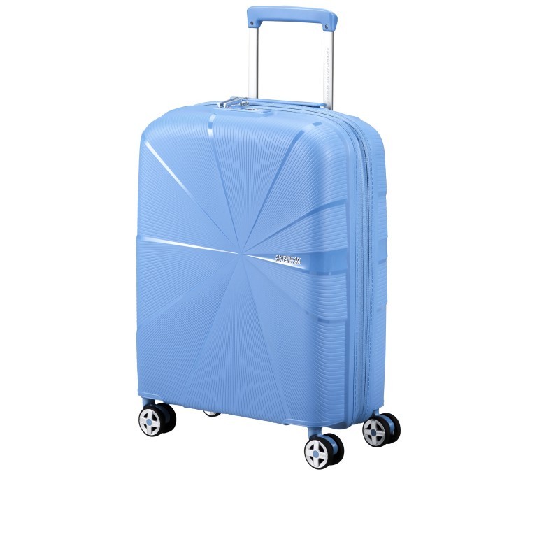 Koffer Starvibe Spinner 55 erweiterbar Tranquil Blue, Farbe: blau/petrol, Marke: American Tourister, EAN: 5400520202529, Abmessungen in cm: 40x55x20, Bild 2 von 13