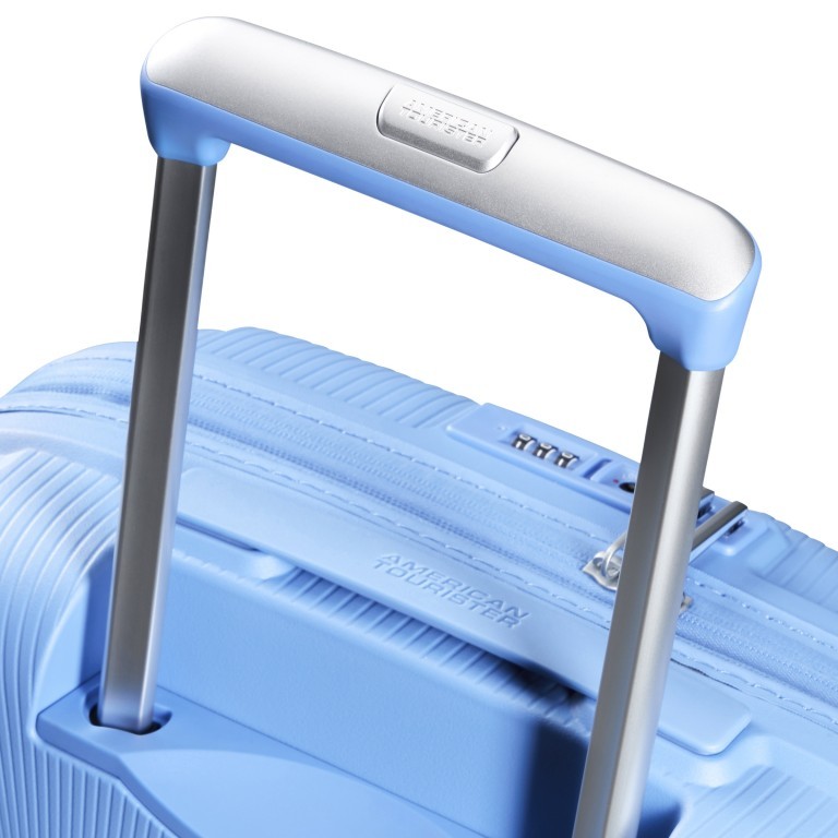 Koffer Starvibe Spinner 55 erweiterbar Tranquil Blue, Farbe: blau/petrol, Marke: American Tourister, EAN: 5400520202529, Abmessungen in cm: 40x55x20, Bild 12 von 13