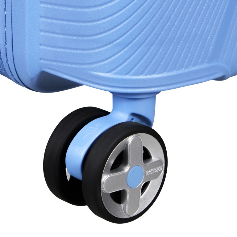 Koffer Starvibe Spinner 55 erweiterbar Tranquil Blue, Farbe: blau/petrol, Marke: American Tourister, EAN: 5400520202529, Abmessungen in cm: 40x55x20, Bild 13 von 13