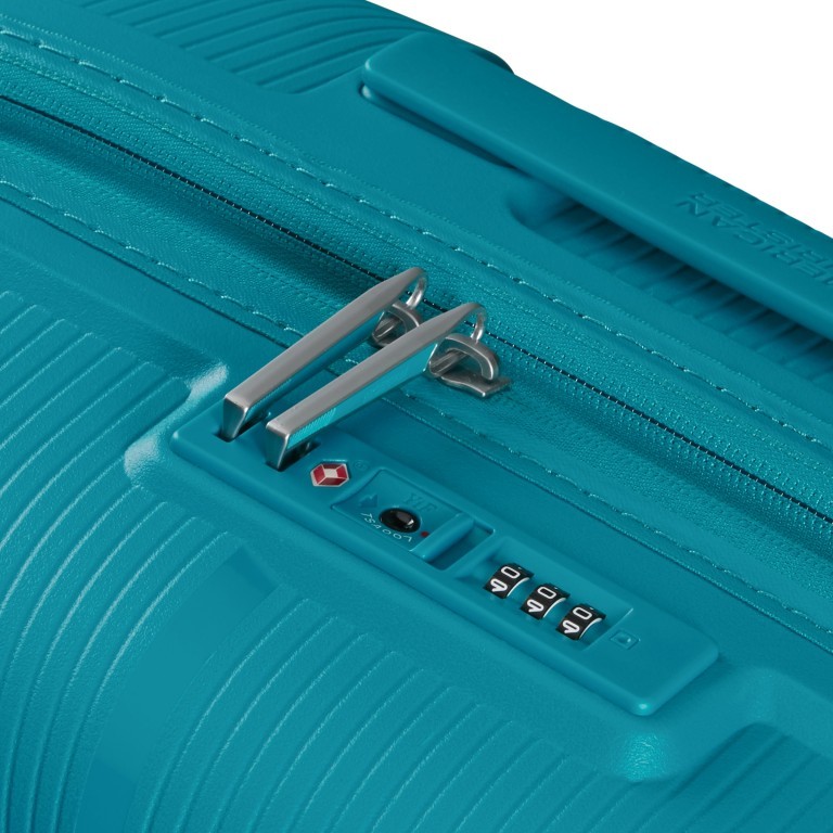 Koffer Starvibe Spinner 55 erweiterbar Verdigris, Farbe: grün/oliv, Marke: American Tourister, EAN: 5400520202505, Abmessungen in cm: 40x55x20, Bild 10 von 13