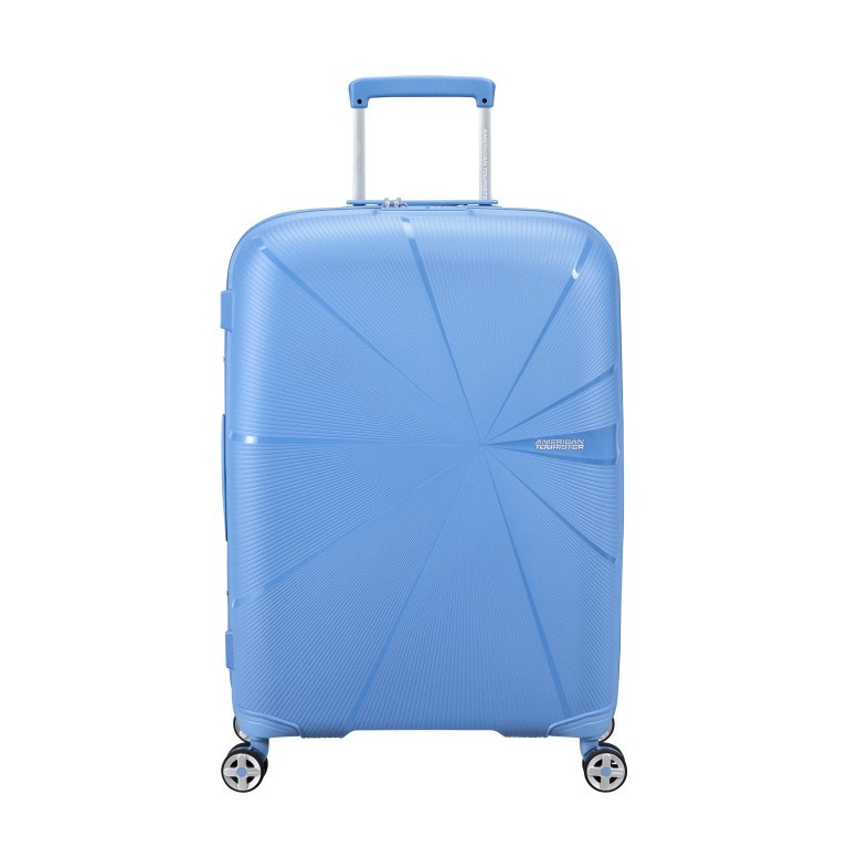 Koffer Starvibe Spinner 67 erweiterbar Tranquil Blue, Farbe: blau/petrol, Marke: American Tourister, EAN: 5400520202604, Abmessungen in cm: 46x67x27, Bild 1 von 13