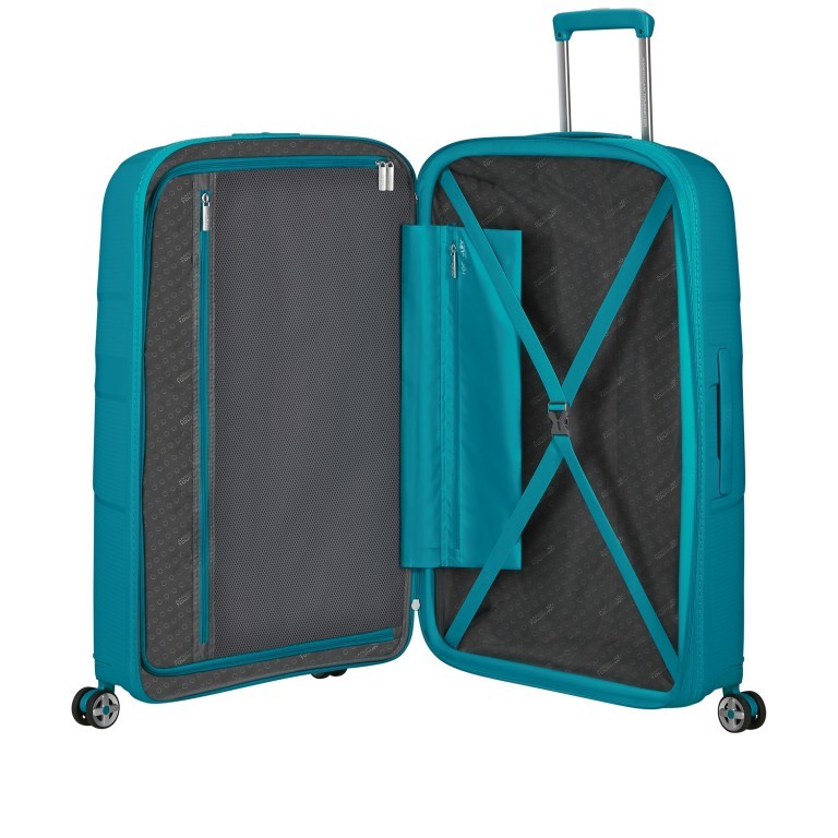 Koffer Starvibe Spinner 77 erweiterbar Verdigris, Farbe: grün/oliv, Marke: American Tourister, EAN: 5400520202666, Abmessungen in cm: 51x77x30, Bild 8 von 13