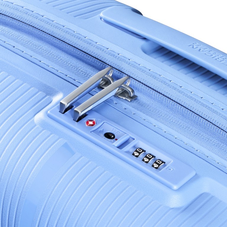 Koffer Starvibe Spinner 77 erweiterbar Tranquil Blue, Farbe: blau/petrol, Marke: American Tourister, EAN: 5400520202680, Abmessungen in cm: 51x77x30, Bild 10 von 13