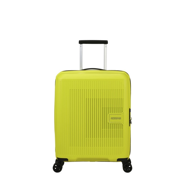 Koffer Aerostep Spinner 55 Expandable Light Lime, Farbe: gelb, Marke: American Tourister, EAN: 5400520207487, Abmessungen in cm: 40x55x20, Bild 1 von 14
