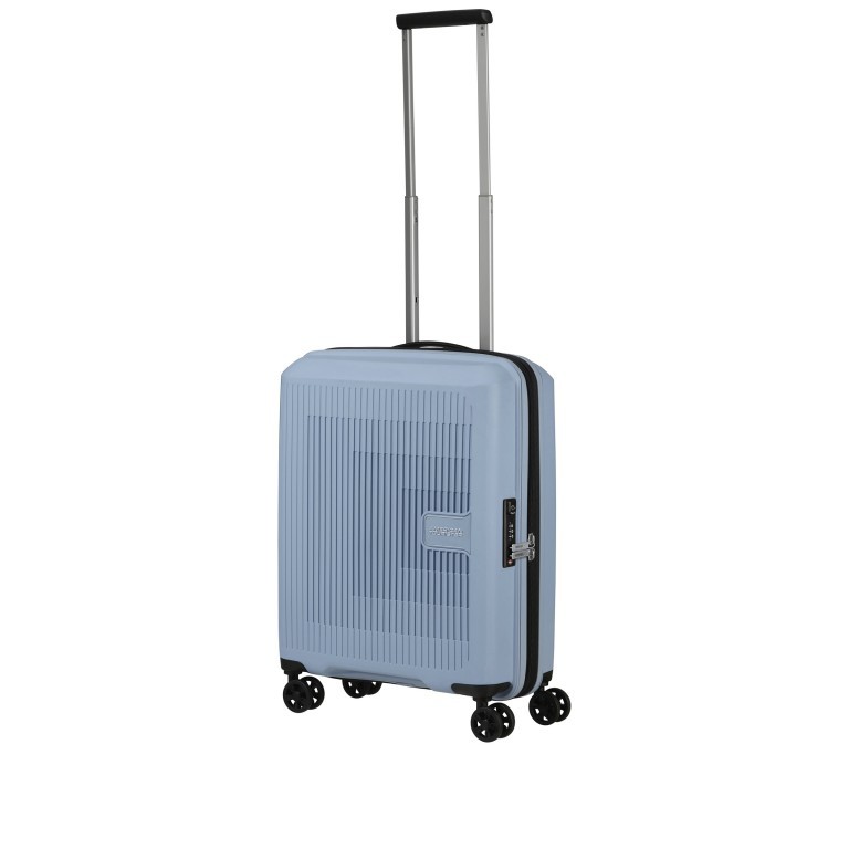 Koffer Aerostep Spinner 55 Expandable Soho Grey, Farbe: grau, Marke: American Tourister, EAN: 5400520207494, Abmessungen in cm: 40x55x20, Bild 7 von 14