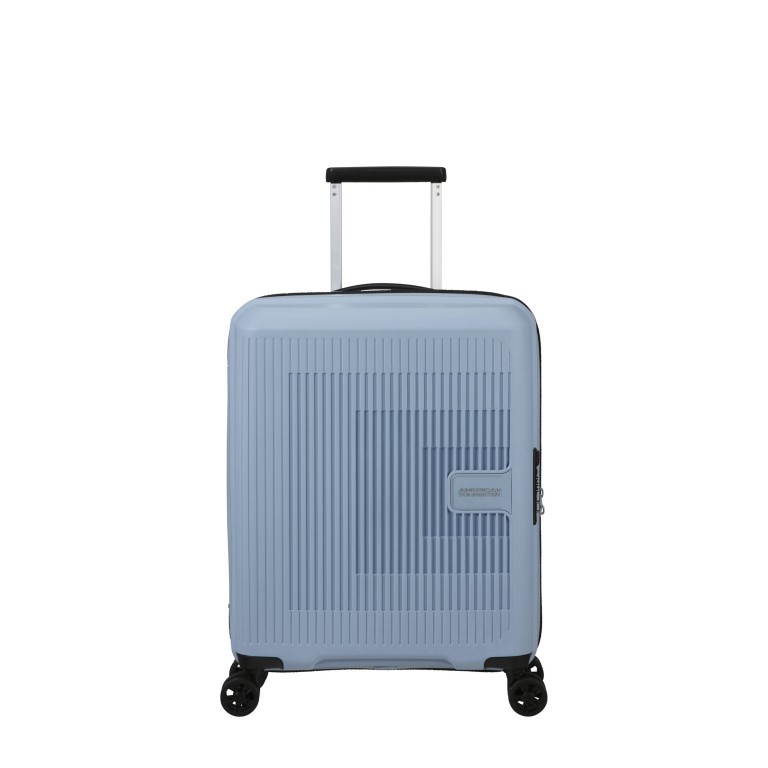 Koffer Aerostep Spinner 55 Expandable Soho Grey, Farbe: grau, Marke: American Tourister, EAN: 5400520207494, Abmessungen in cm: 40x55x20, Bild 1 von 14