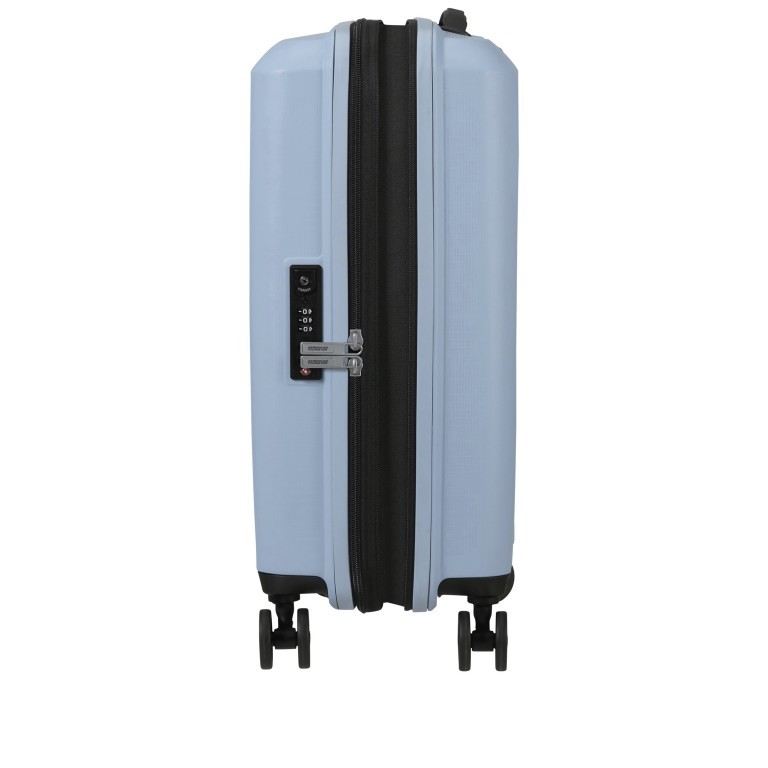 Koffer Aerostep Spinner 55 Expandable Soho Grey, Farbe: grau, Marke: American Tourister, EAN: 5400520207494, Abmessungen in cm: 40x55x20, Bild 4 von 14