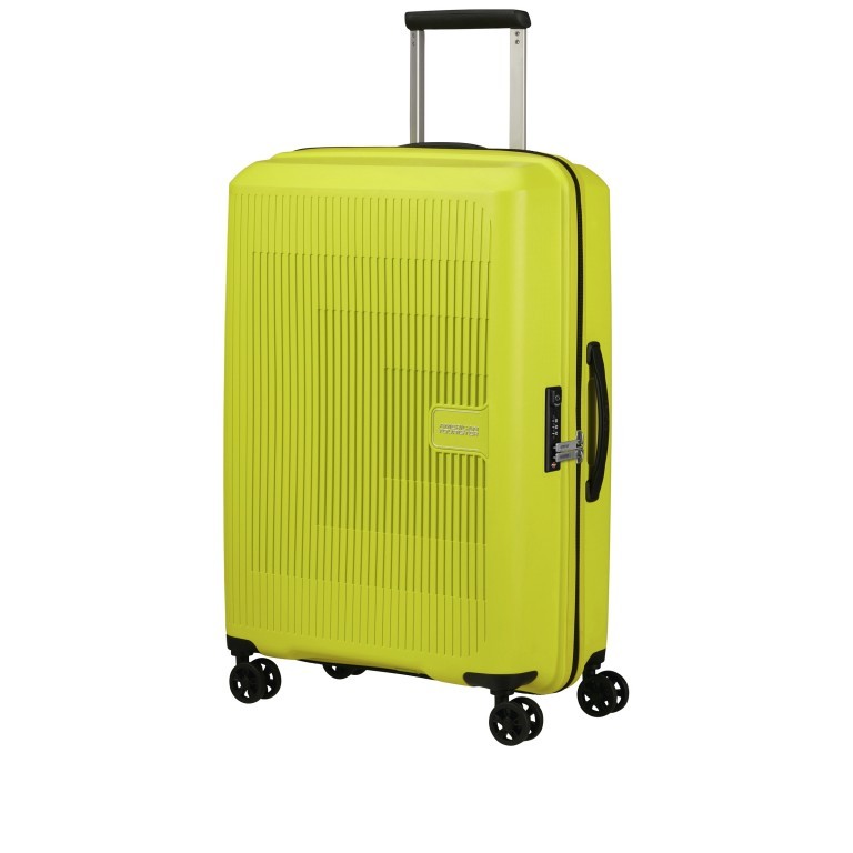 Koffer Aerostep Spinner 67 Expandable Light Lime, Farbe: gelb, Marke: American Tourister, EAN: 5400520207746, Abmessungen in cm: 46x67x26, Bild 2 von 14