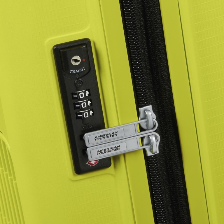 Koffer Aerostep Spinner 67 Expandable Light Lime, Farbe: gelb, Marke: American Tourister, EAN: 5400520207746, Abmessungen in cm: 46x67x26, Bild 10 von 14