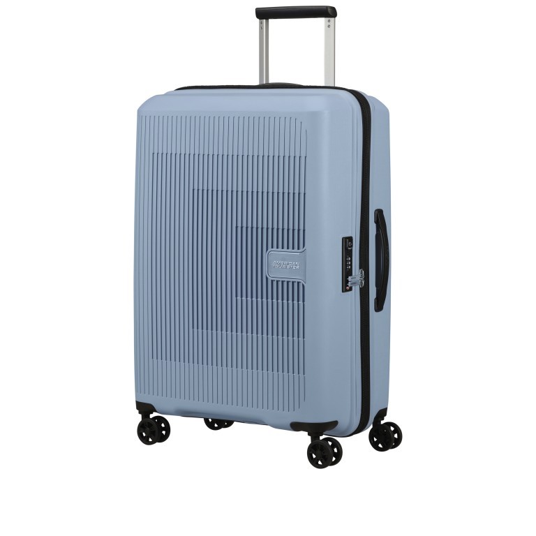 Koffer Aerostep Spinner 67 Expandable Soho Grey, Farbe: grau, Marke: American Tourister, EAN: 5400520207753, Abmessungen in cm: 46x67x26, Bild 2 von 14