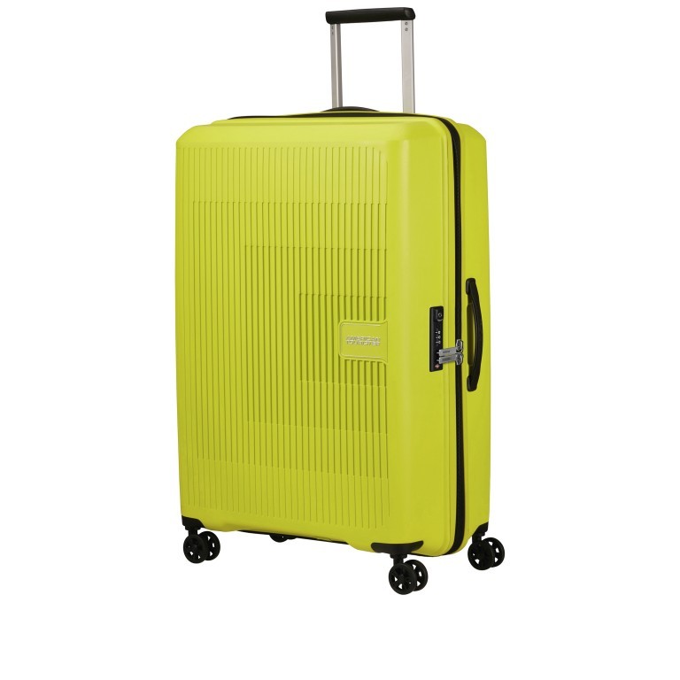 Koffer Aerostep Spinner 77 Expandable Light Lime, Farbe: gelb, Marke: American Tourister, EAN: 5400520207807, Abmessungen in cm: 50x77x29, Bild 2 von 14