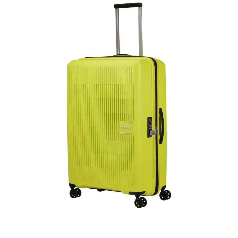 Koffer Aerostep Spinner 77 Expandable Light Lime, Farbe: gelb, Marke: American Tourister, EAN: 5400520207807, Abmessungen in cm: 50x77x29, Bild 7 von 14