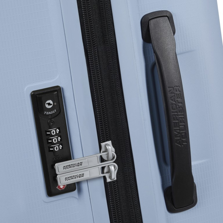 Koffer Aerostep Spinner 77 Expandable Soho Grey, Farbe: grau, Marke: American Tourister, EAN: 5400520207814, Abmessungen in cm: 50x77x29, Bild 10 von 14