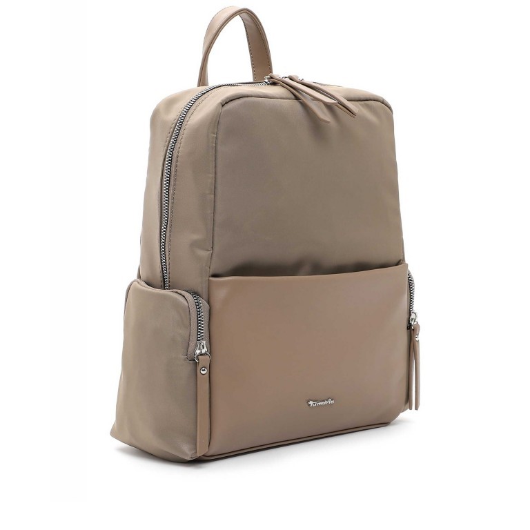 Rucksack Jule Dark Taupe, Farbe: taupe/khaki, Marke: Tamaris, EAN: 4063512089273, Abmessungen in cm: 29x33x12, Bild 2 von 5